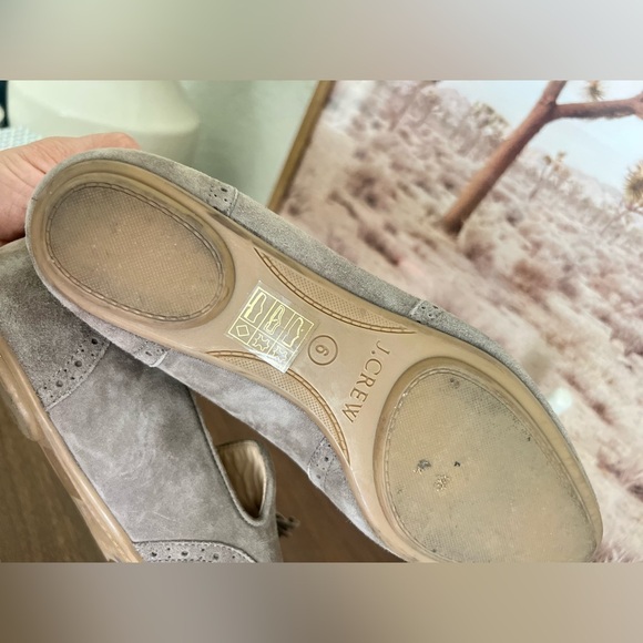 J.Crew loafer suede flats women’s 6 light use - Picture 5 of 7